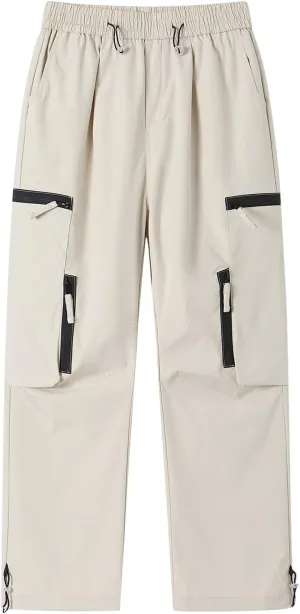 Mens Work Pants Big and Tall Hiking Pants Mens Black Stretchy Work Pants All Terrain Cargo Pants for Men Khaki Pants