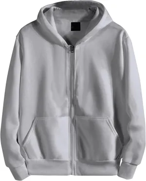 Mens Zip Up Hoodie Casual Drawstring Sweatshirts Pullover Jacket Hoodies