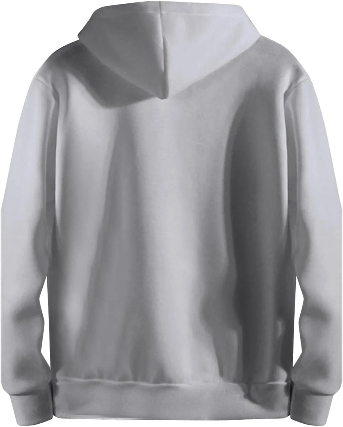 Mens Zip Up Hoodie Casual Drawstring Sweatshirts Pullover Jacket Hoodies