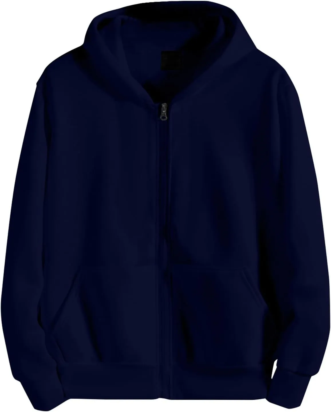 Mens Zip Up Hoodie Casual Drawstring Sweatshirts Pullover Jacket Hoodies