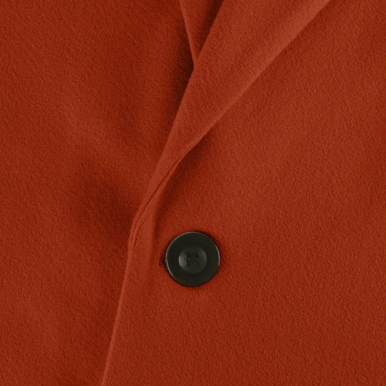 Pea Coats for Women Trendy Lapel Button 3/4 Sleeve Coats Winter Double Breasted Wool Coats with Pockets