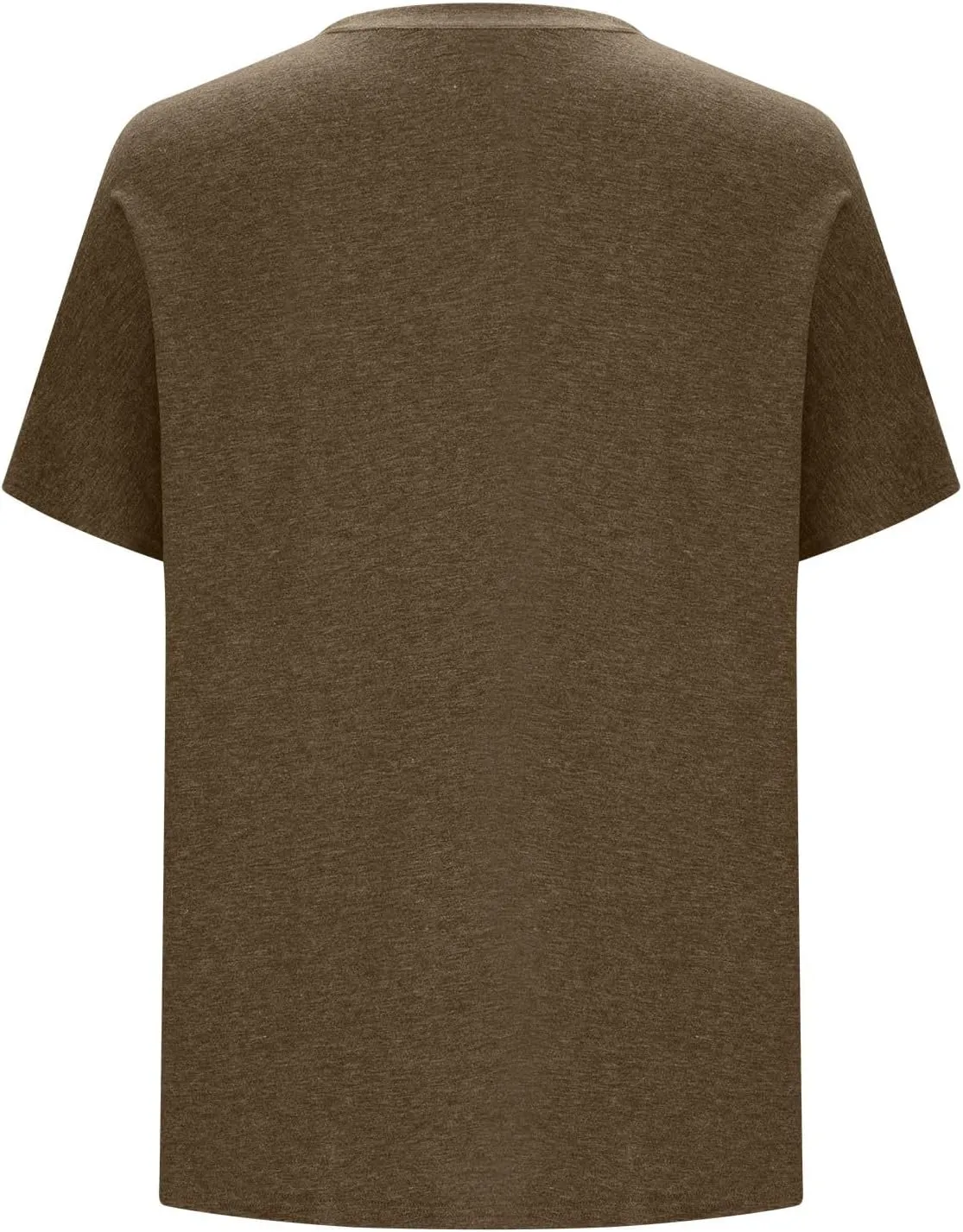 Plus Size Plain Tunic Tops for Women Summer Short Sleeve Crewneck Oversized T Shirt Fashion Comfy Casual Blouse with Pockets