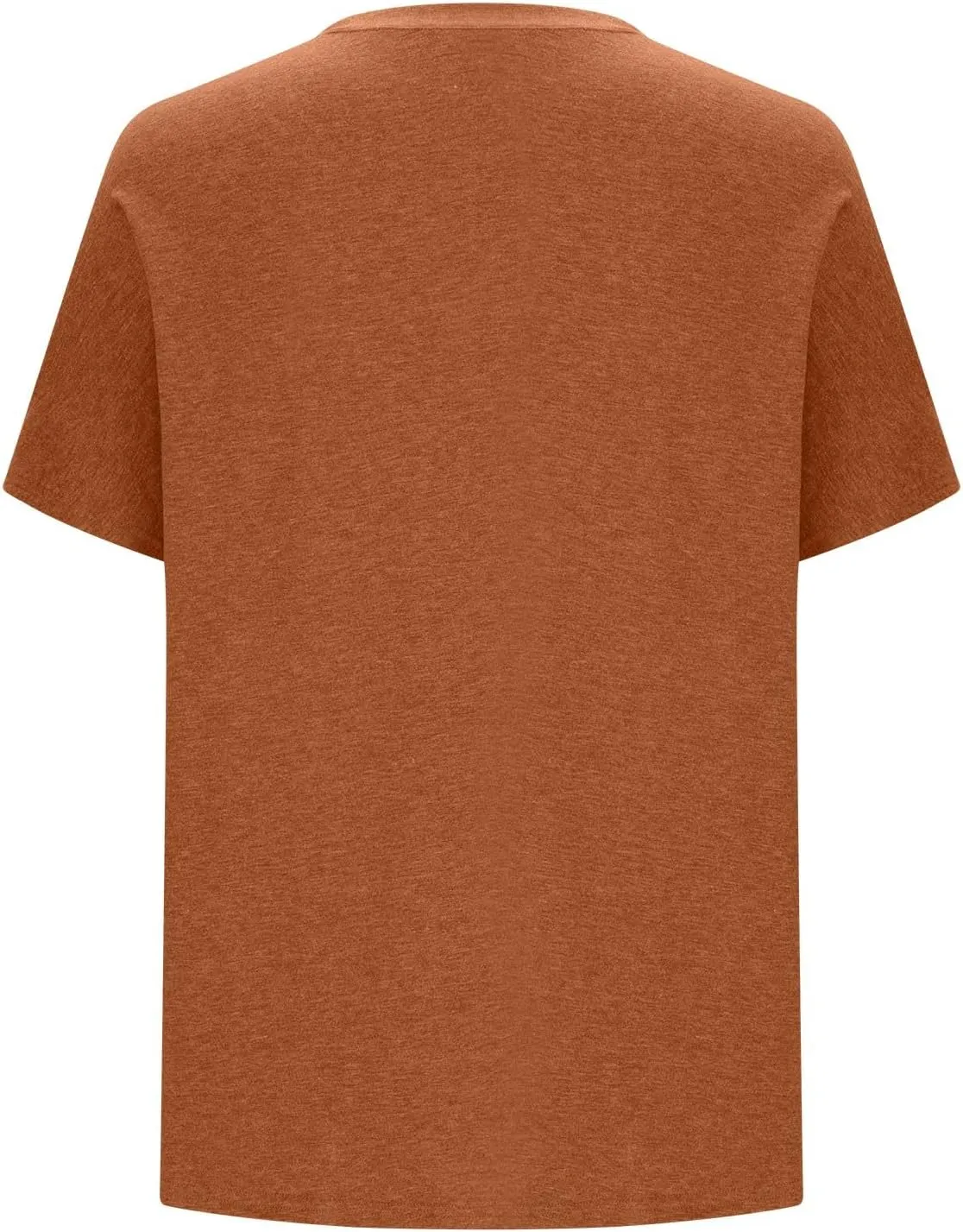 Plus Size Plain Tunic Tops for Women Summer Short Sleeve Crewneck Oversized T Shirt Fashion Comfy Casual Blouse with Pockets