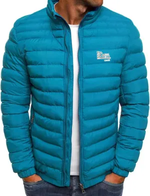 Puffer Jacket Men Lightweight Packable Down Jacket Zip up Quilted Jacket Windproof Insulated Jacket Warm Winter Coat