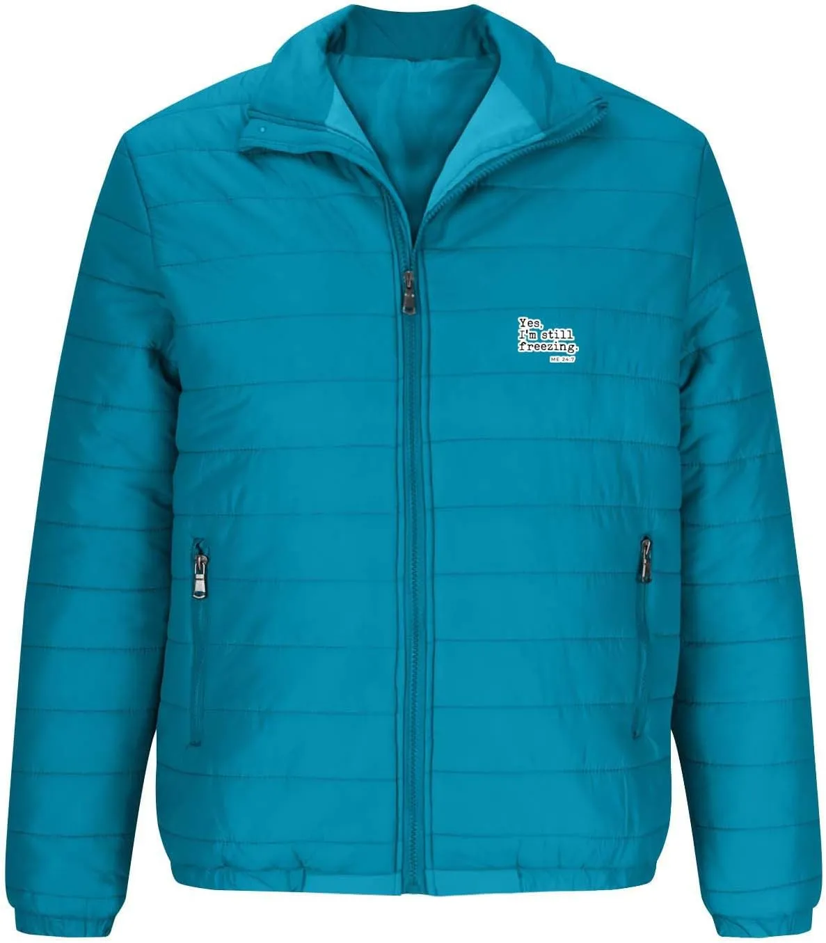 Puffer Jacket Men Lightweight Packable Down Jacket Zip up Quilted Jacket Windproof Insulated Jacket Warm Winter Coat
