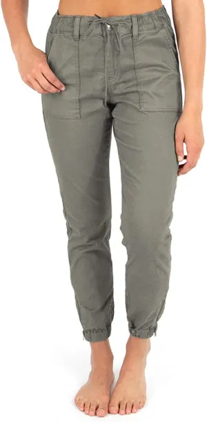 SELINK Pants for Women Casual Solid High Waist Pants Daily Trousers