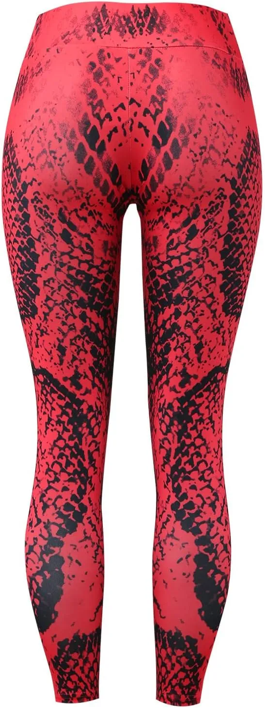 Sexy Leggings for Women High Waist Yoga Pants, Scrunch Butt Lifting Elastic Tights Lace Sexy High Waist Trousers