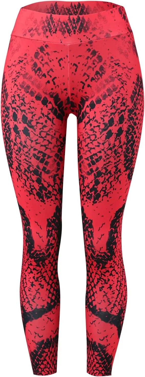 Sexy Leggings for Women High Waist Yoga Pants, Scrunch Butt Lifting Elastic Tights Lace Sexy High Waist Trousers