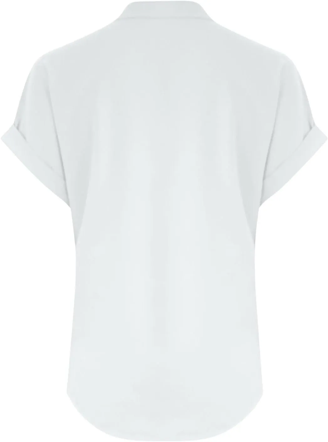 Summer Tops for Women 2025 Trendy Short Sleeve Cotton Linen Shirts Lightweight Casual Button V Neck Blouse Loose Tops
