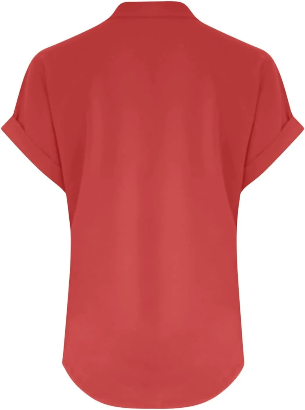 Summer Tops for Women 2025 Trendy Short Sleeve Cotton Linen Shirts Lightweight Casual Button V Neck Blouse Loose Tops