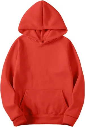 Sweatshirt for Women Trendy Oversized Long Sleeve Solid Color Hoodies Drawstring Drop Shoulder Plus Size Casual Hoodie