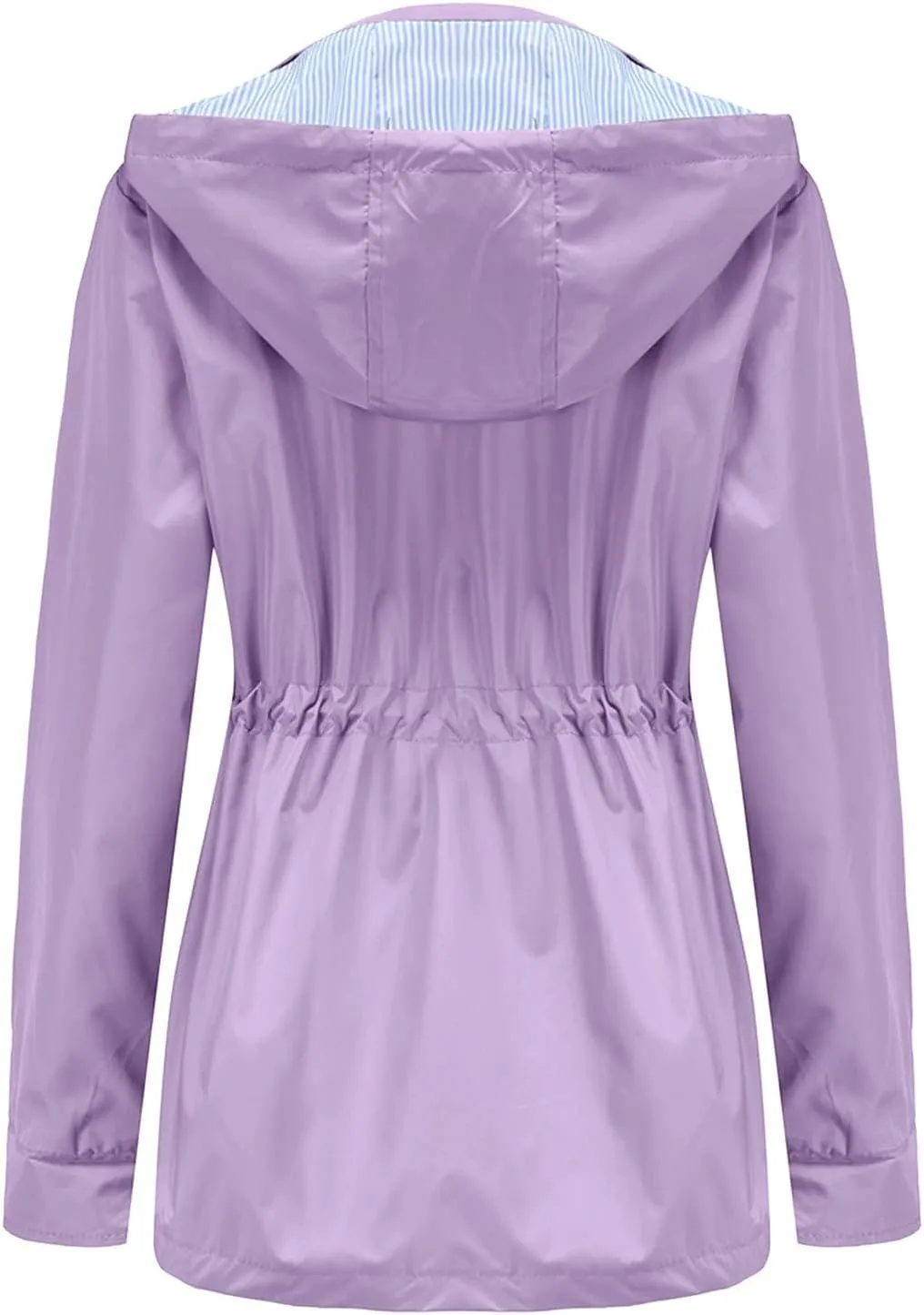 Trench Coats For Women Outdoor Trench Raincoat With Hood Lightweight Plus Size For Girls Lightweight Trench Coat