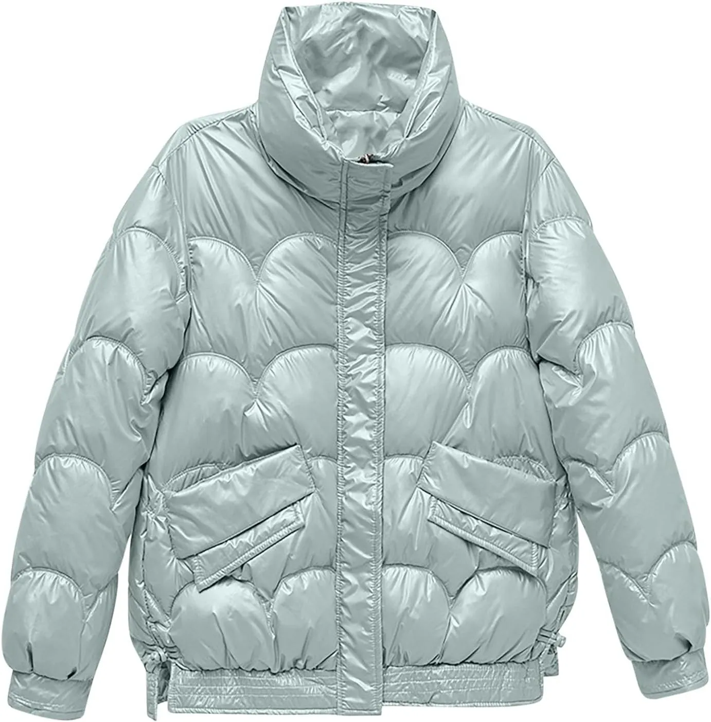 Winter Coats For Women With Pockets Thicken Warm Puffer Parkas Plus Size Jacket Fashion Trendy 2025 Outfits Clothes