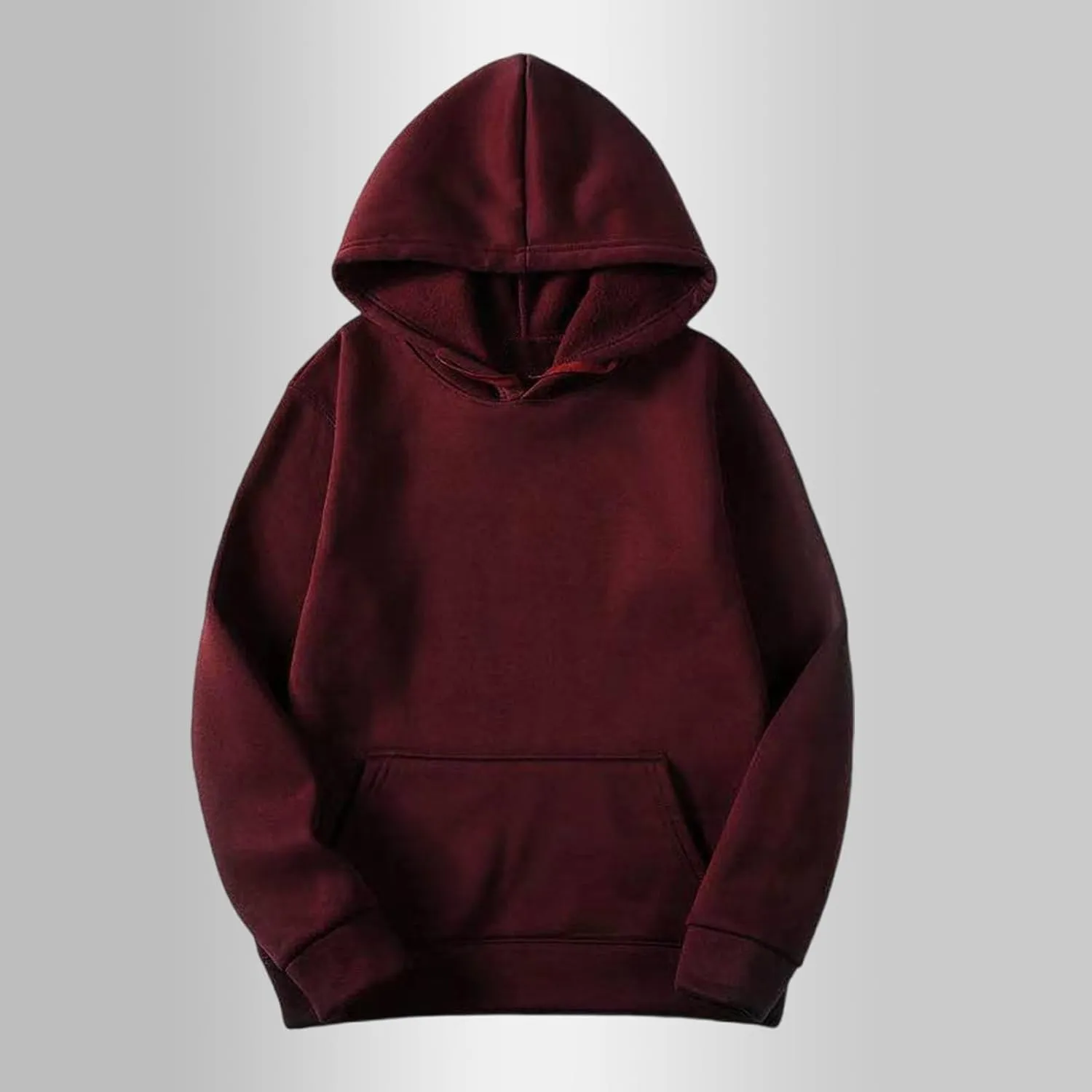 Women Solid Color Basic Loose Hoodie Tops Long Sleeve Oversized Hooded Comfy Sweatshirts Drop Shoulder Pullover Top