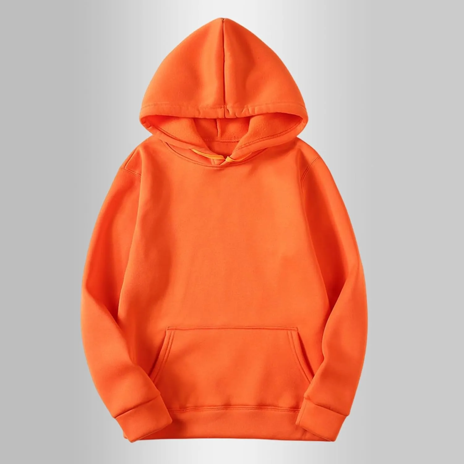 Women Solid Color Basic Loose Hoodie Tops Long Sleeve Oversized Hooded Comfy Sweatshirts Drop Shoulder Pullover Top