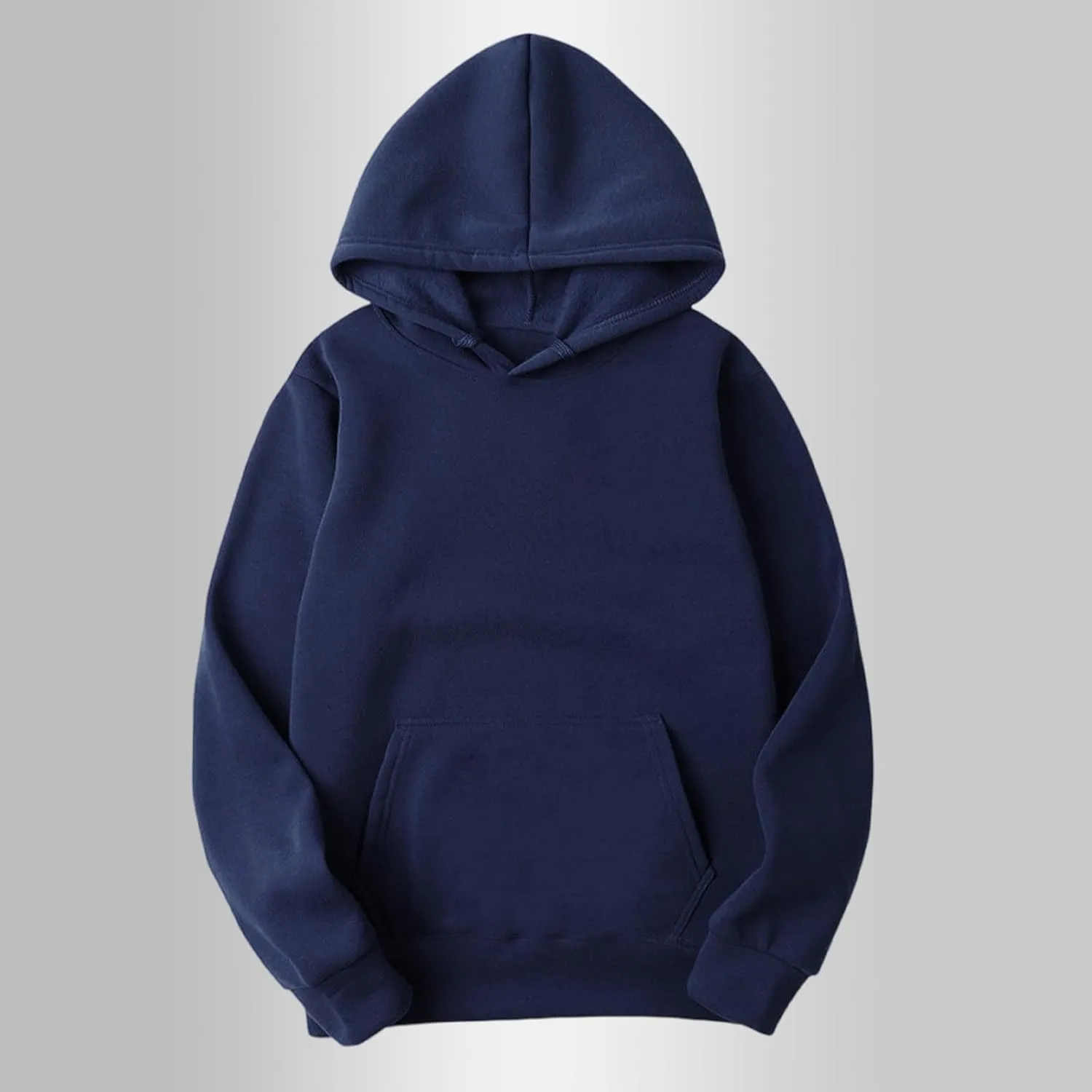 Women Solid Color Basic Loose Hoodie Tops Long Sleeve Oversized Hooded Comfy Sweatshirts Drop Shoulder Pullover Top