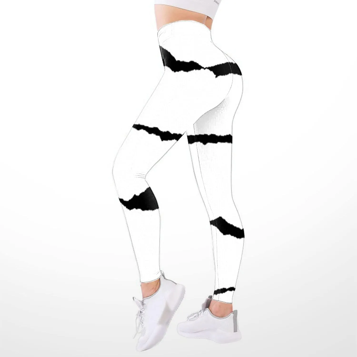 Womens Leggings Print High Waist Pants for Womens Tights Compression Yoga Fitness High Waist Leggings