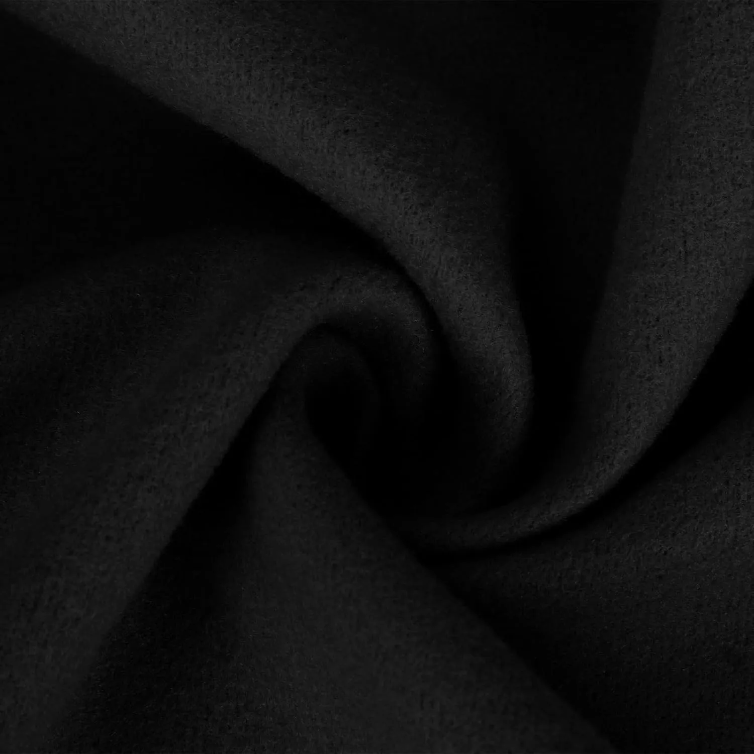 Women's Long Pea Coats Plus Size Double Breasted Overcoat Casual Lapel Wool Coats Long Winter Coats with Pockets