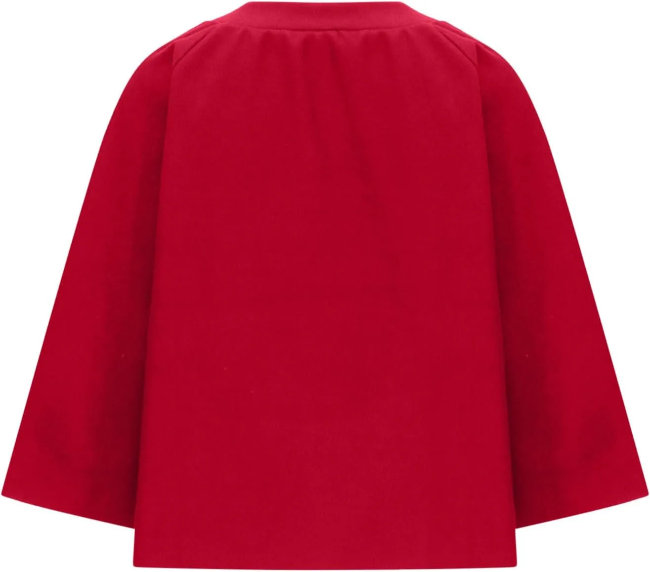 Womens Plus Size Wool Blend Coat Short Open Front Cardigan Winter Wool Trench Coat Oversized Casual Top Outerwear