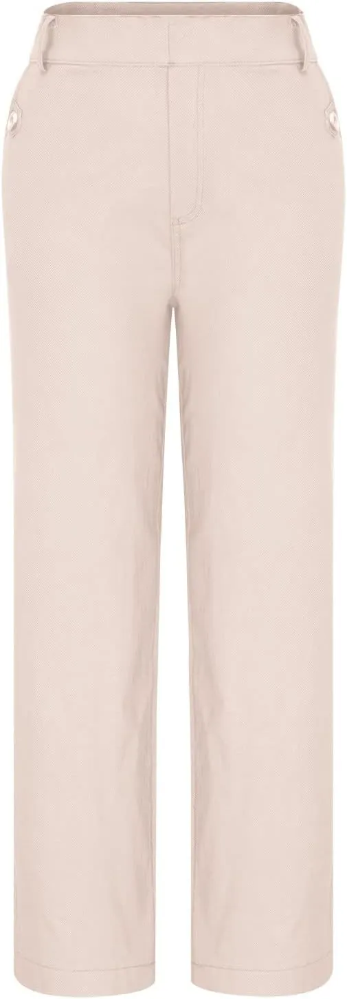 Women's Twill Suit Pants Fashion Casual High Waisted Straight-Leg Pants Classic Business Work Dress Pants Trousers