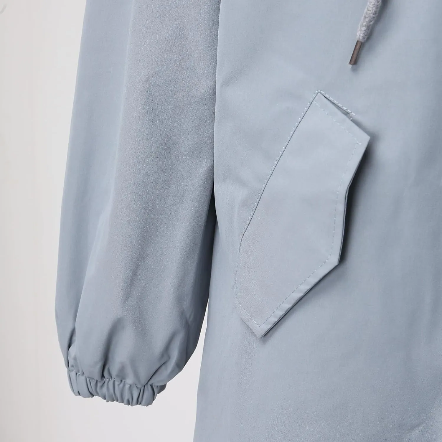 Women's Winter Casual Single Breasted Long Wool Coat Formal Office Wool Overcoat