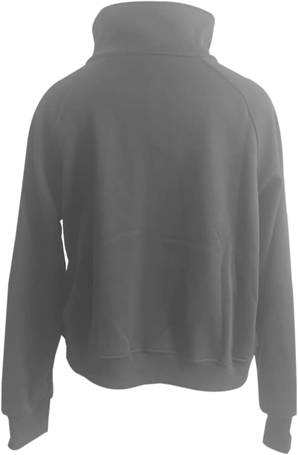 Womens Zip Up Hoodies 2024 Fleece Jacket Oversized Cropped Sweatshirt Casual Solid Fall Winter Clothes with Thumb Hole