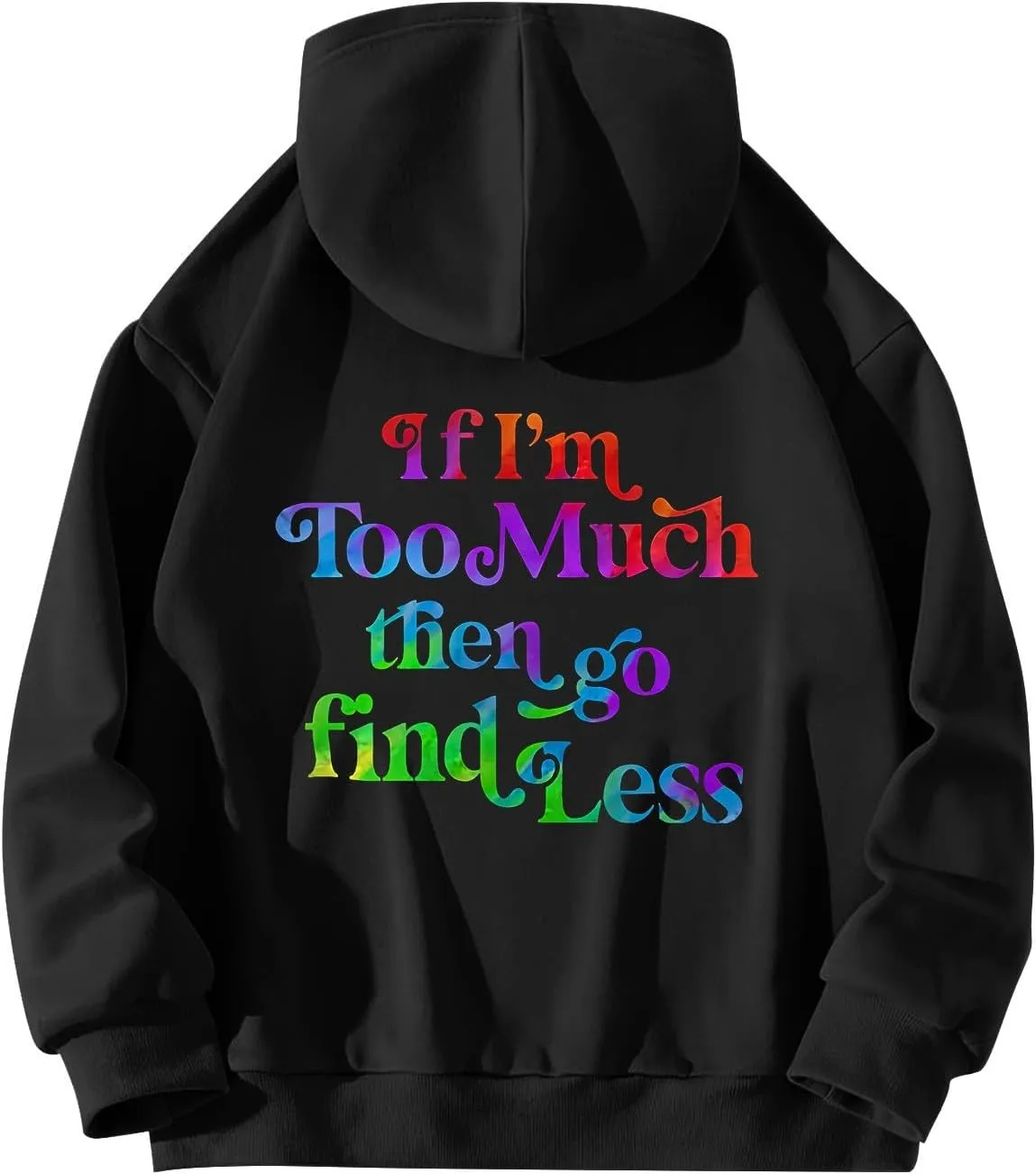 Womens Zip Up Hoodies Graphic Print Hoodie Long Sleeve Hooded Sweatshirt Top Pullover Slogan Graphic Drop Shoulder