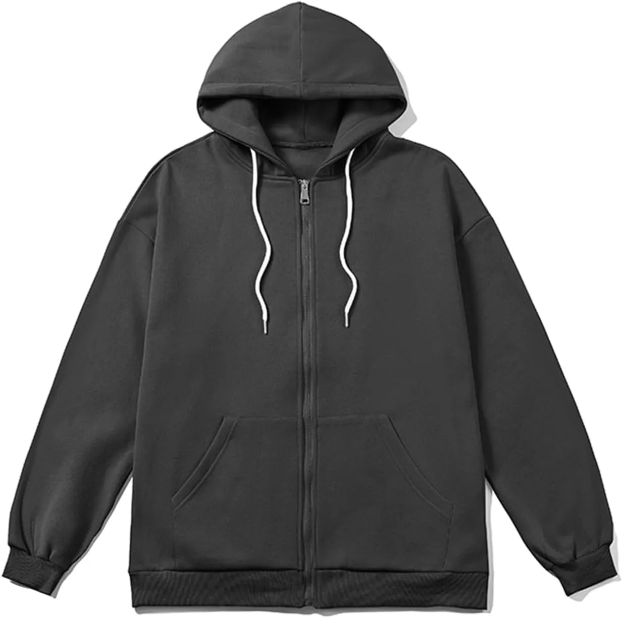 Ymosrh Men's Sweatshirts Hoodies Cardigan Fall Winter Jacket Coat Hoodies With Kanga Pockets Sweatshirts Hoodies, M-3XL