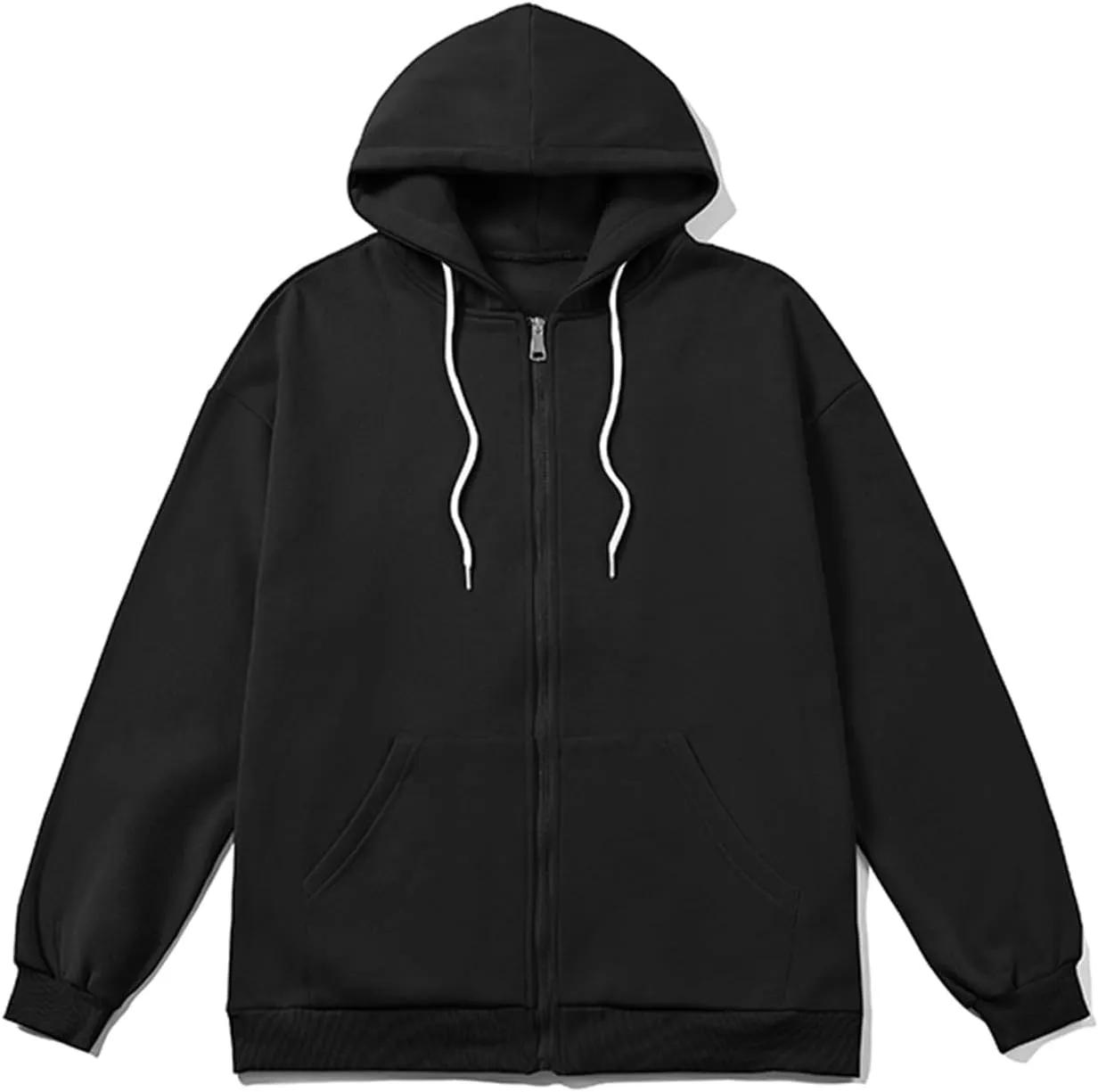 Ymosrh Men's Sweatshirts Hoodies Cardigan Fall Winter Jacket Coat Hoodies With Kanga Pockets Sweatshirts Hoodies, M-3XL