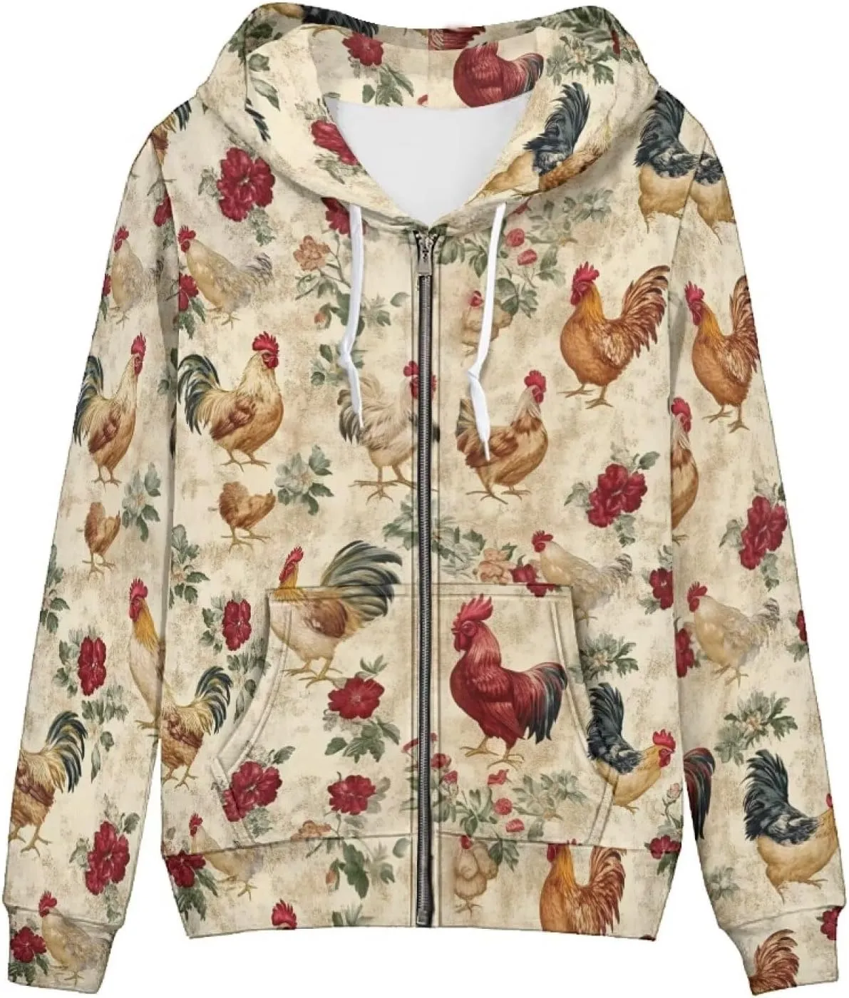 Zip Up Hoodie for Women Jacket