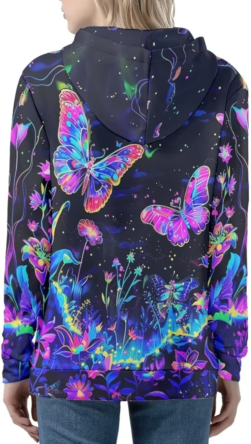Zip Up Hoodie for Women Jacket