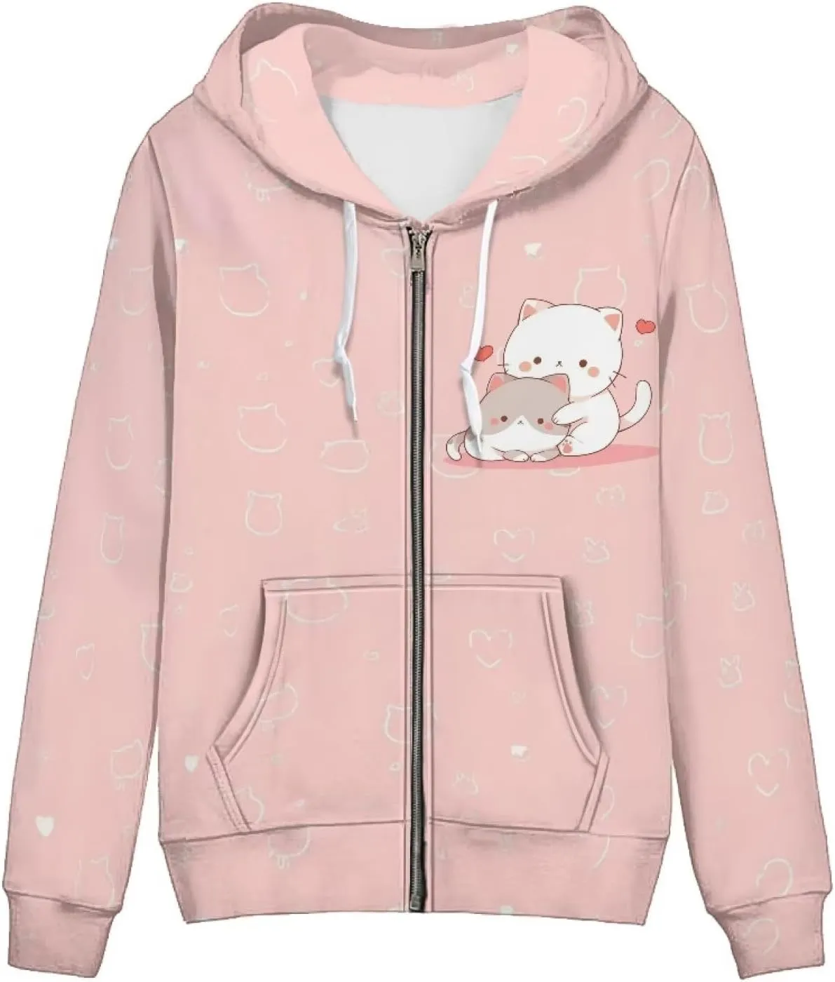 Zip Up Hoodie for Women Jacket