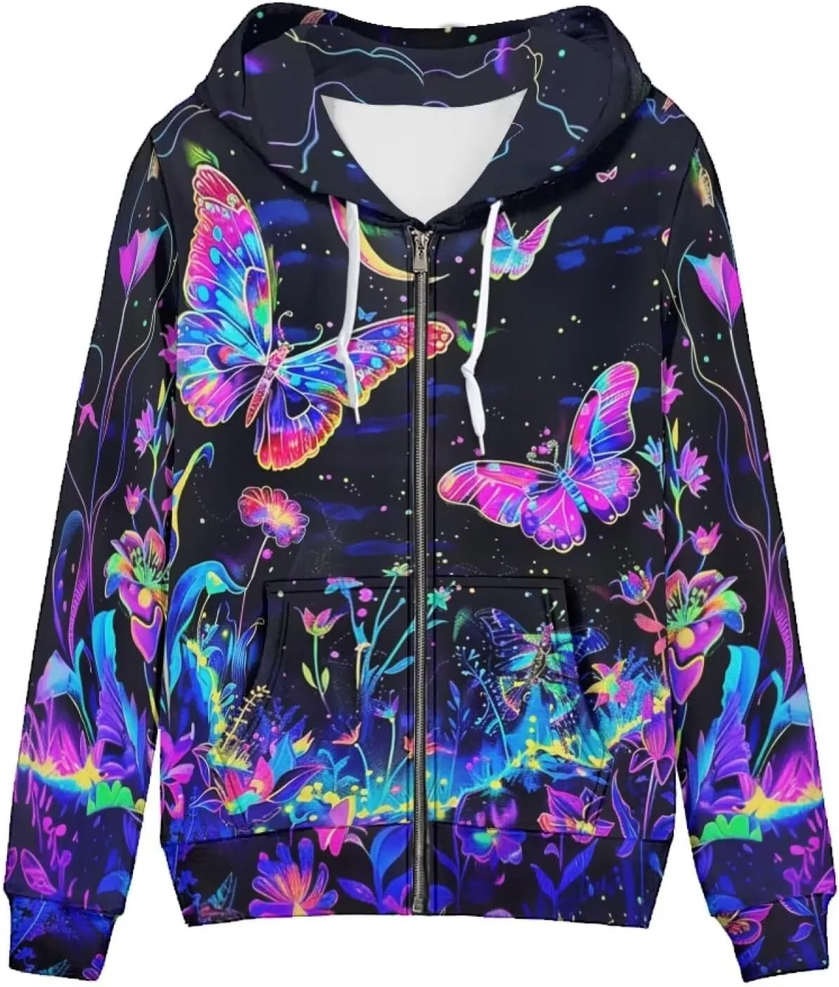 Zip Up Hoodie for Women Jacket