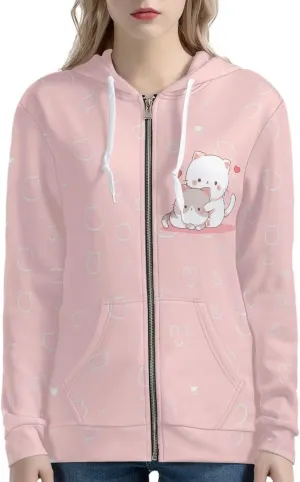 Zip Up Hoodie for Women Jacket