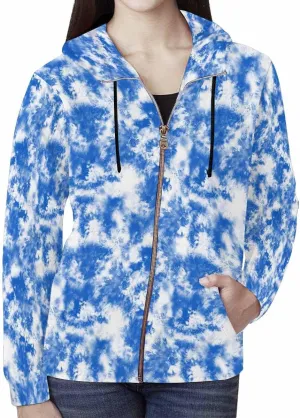Zip Up Hoodie Women Animal Pattern Women'S Zip Up Hoodie Long Sleeve Hooded Sweatshirts Pockets Jacket Coat